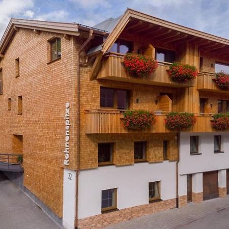 Hotel Alpenjuwel Rohnenspitze à Zöblen Extérieur photo